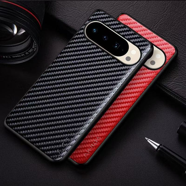 Business Carbon Kevlar Shockproof Phone Case For Google Pixel