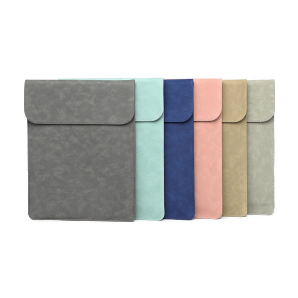 Vertically Ultra Thin Universal Leather Soft Inner Sleeve Protective Case For Macbook