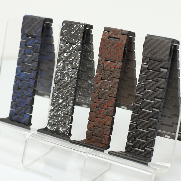 Forged 1K Full Carbon Fiber Strap For Apple Watch