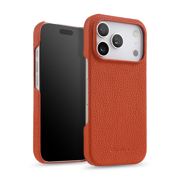 Luxury Genuine Cowhide Leather Phone Case For iPhone