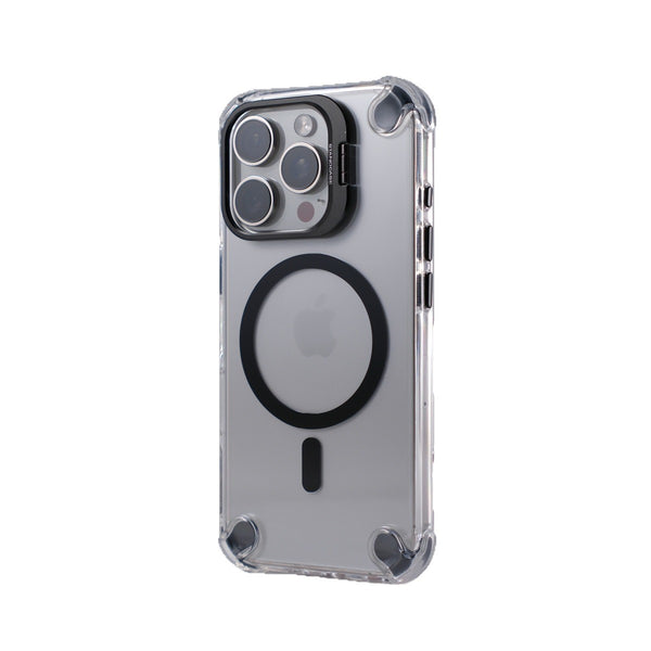 Transparent Corner Airbag Anti-drop Soft Lens Holder Magsafe Phone Case For iPhone
