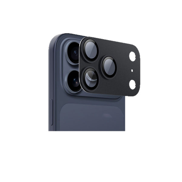 1 Pcs Aluminum alloy brushed armor integrated lens film For iPhone 17