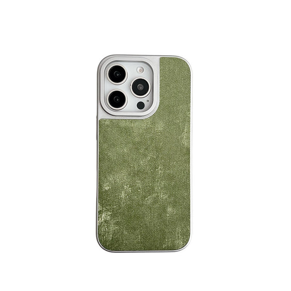 Silk Velvet Skin-Friendly Matte Frame phone Case For iPhone