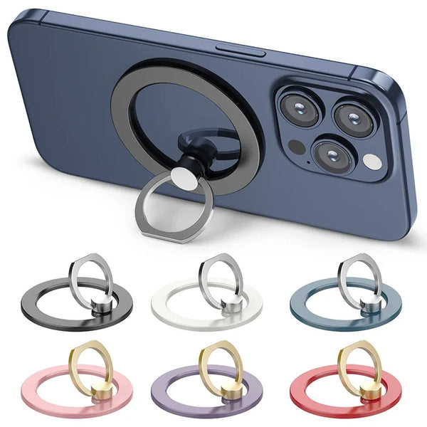 Adjustable Finger Ring Grip Magsafe Magnetic Ring Holder For Phone