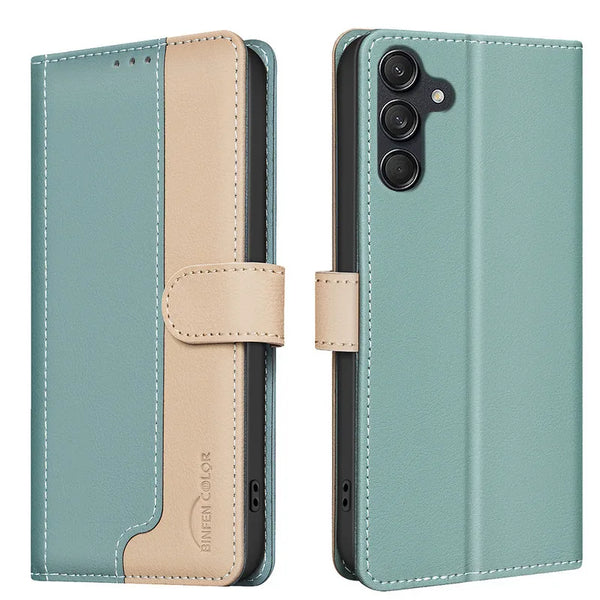 Luxury Leather Book Wallet Case For Samsung Galaxy A series