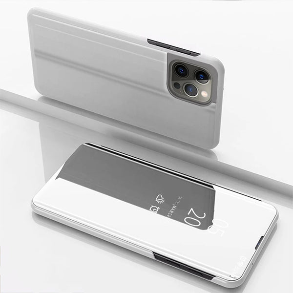Smart Mirror Flip Shockproof Hard Phone Case For iPhone