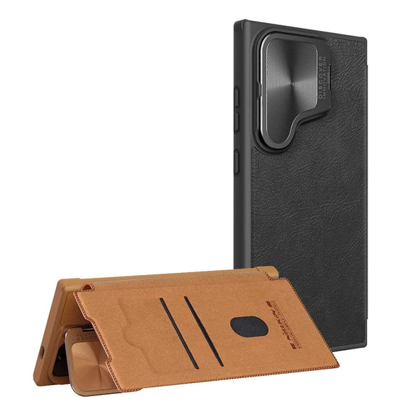 Flip leather Holder case For Samsung Galaxy 24