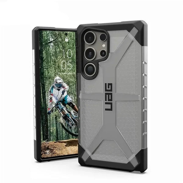 Rugged Transparent Plasma Hard Phone Case For Samsung Galaxy