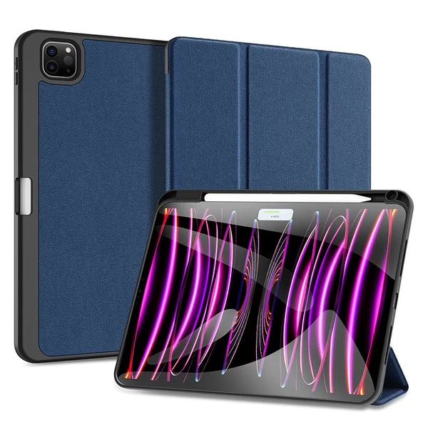 PU Leather Protective Luxury Shockproof Smart Funda Case For iPad Air 6th/iPad Pro 7th(2024)