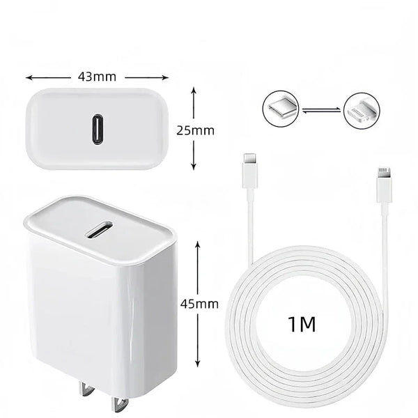 Fast Charging Cable Plug For Apple iPhone