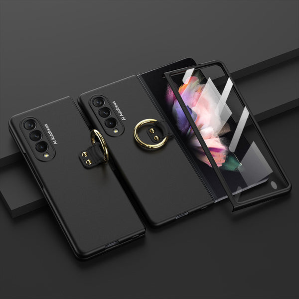 Ultra Thin Ring Phone Case For Samsung Galaxy Z Fold