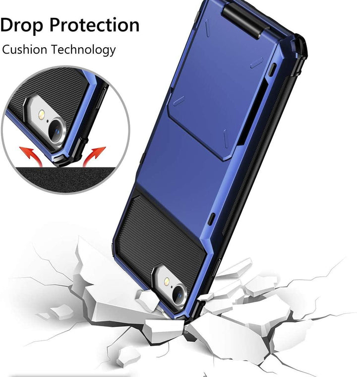 Case Flip Card Slots Business Armor phone Case For iPhone - afcase