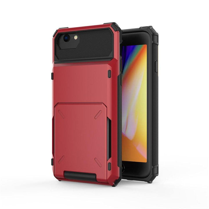 Case Flip Card Slots Business Armor phone Case For iPhone - afcase