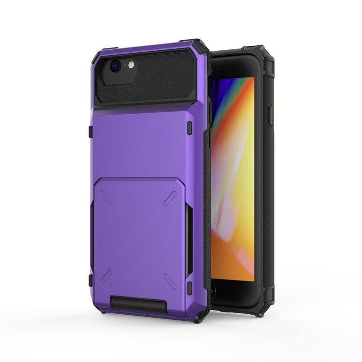 Case Flip Card Slots Business Armor phone Case For iPhone - afcase