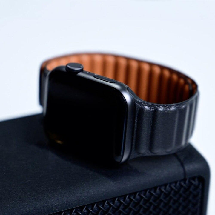 Leather Link strap For Apple watch band - afcase