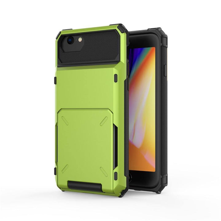 Case Flip Card Slots Business Armor phone Case For iPhone - afcase