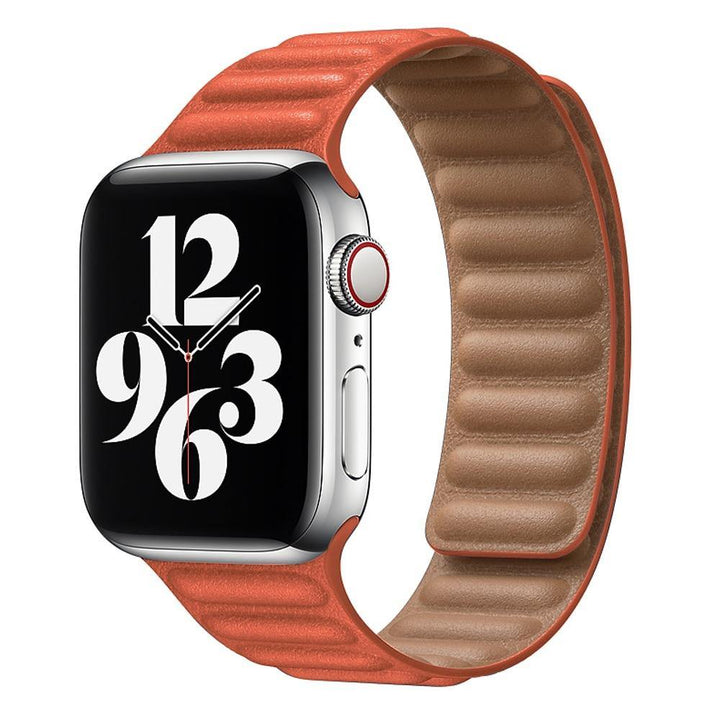 Leather Link strap For Apple watch band - afcase