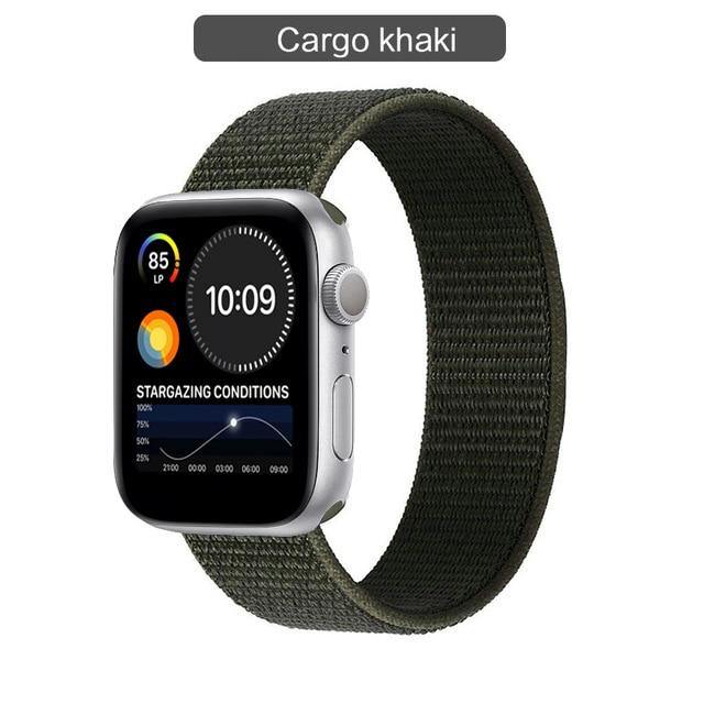 Nylon Strap For Apple Watch Band - afcase