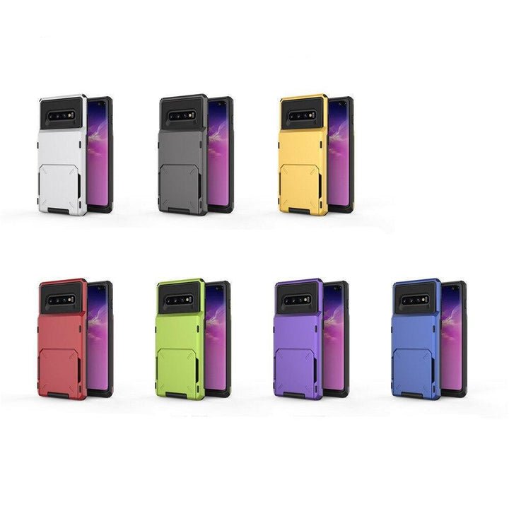 Flip Card Slots Business Case For Samsung Galaxy - afcase