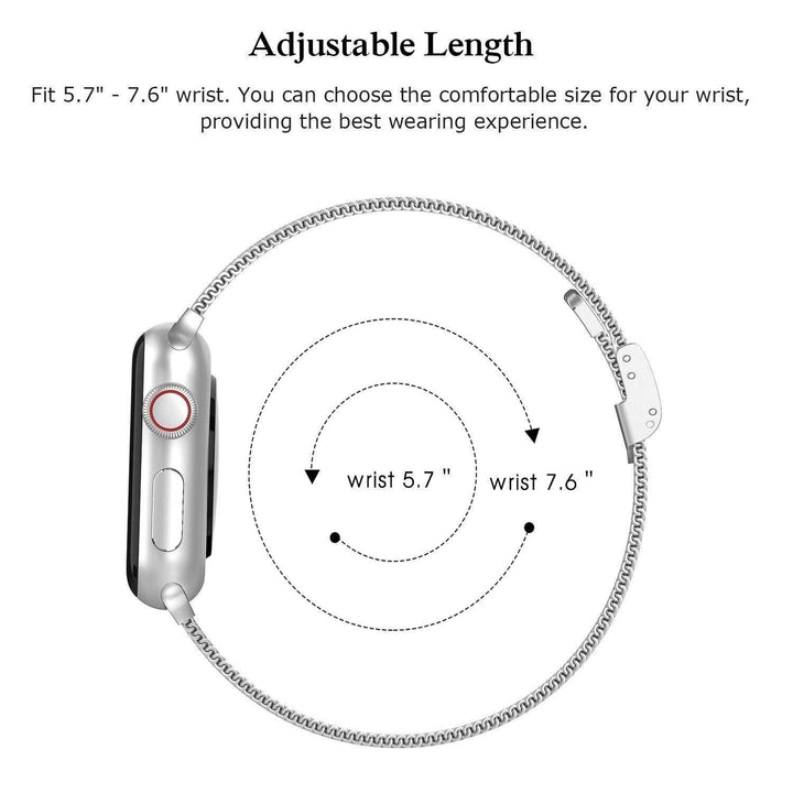 Milanese Loop Strap For apple watch - afcase