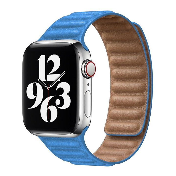 Leather Link strap For Apple watch band - afcase