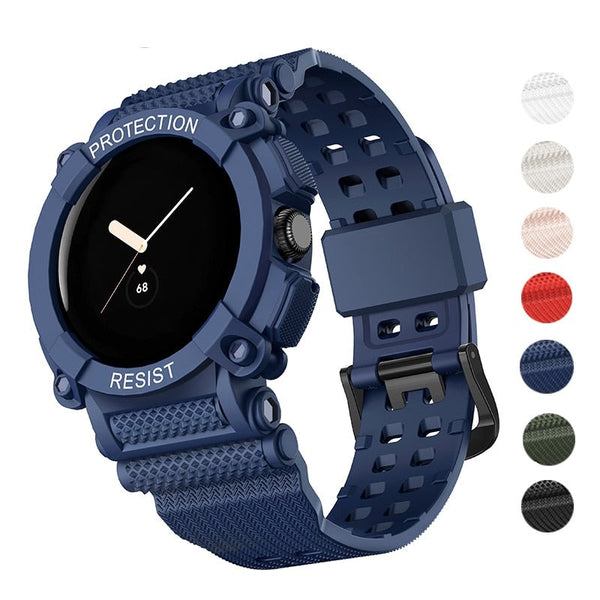 Silicone Replacement Bracelet Wristband Watch Band For Google Pixel Watch