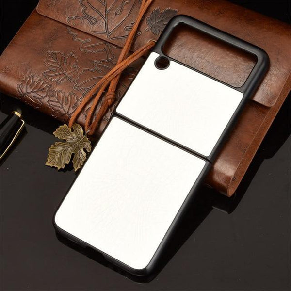 Luxury Soft PU Leather Vintage Protective Phone Case For Samsung Galaxy Z Flip 3 - afcase