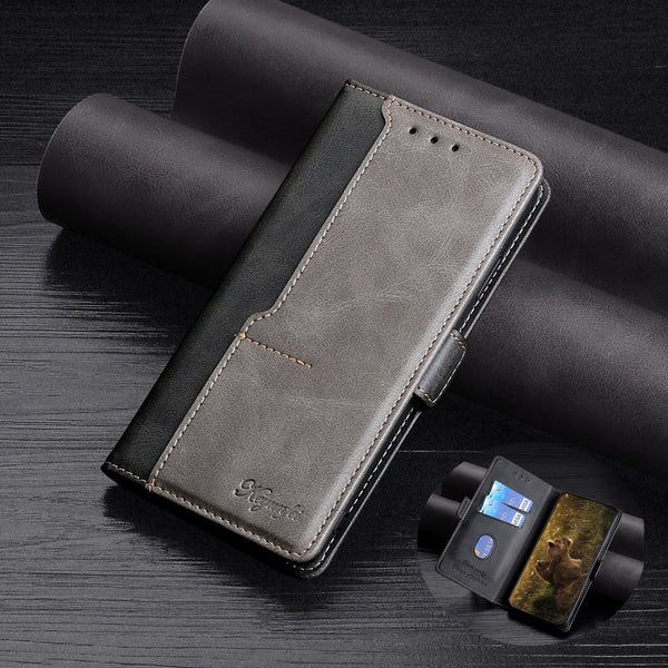 Minimalist Flip Luxury Leather Silicone Magnet Wallet Phone Case for Google Pixel